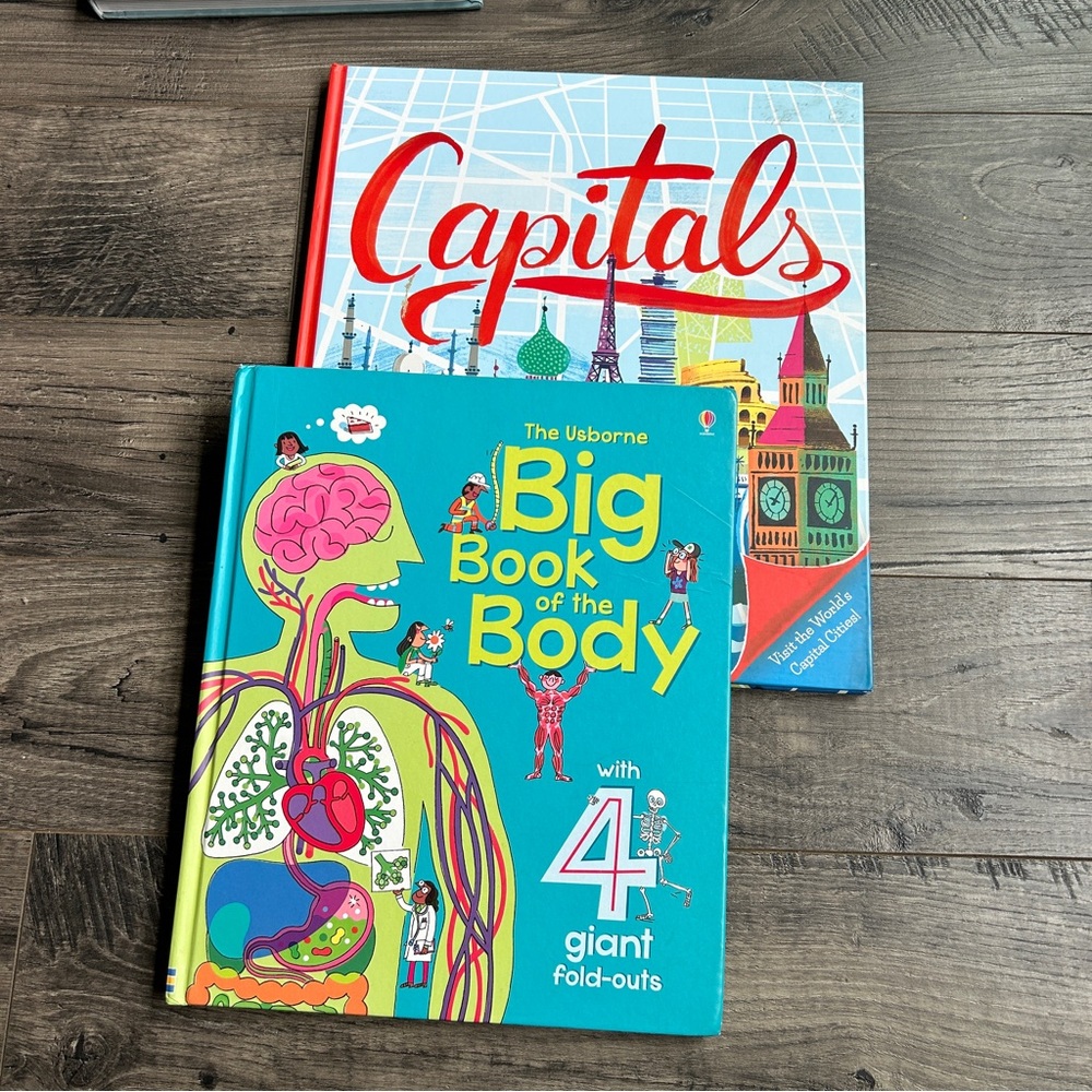 Homeschool Science + Geography Books